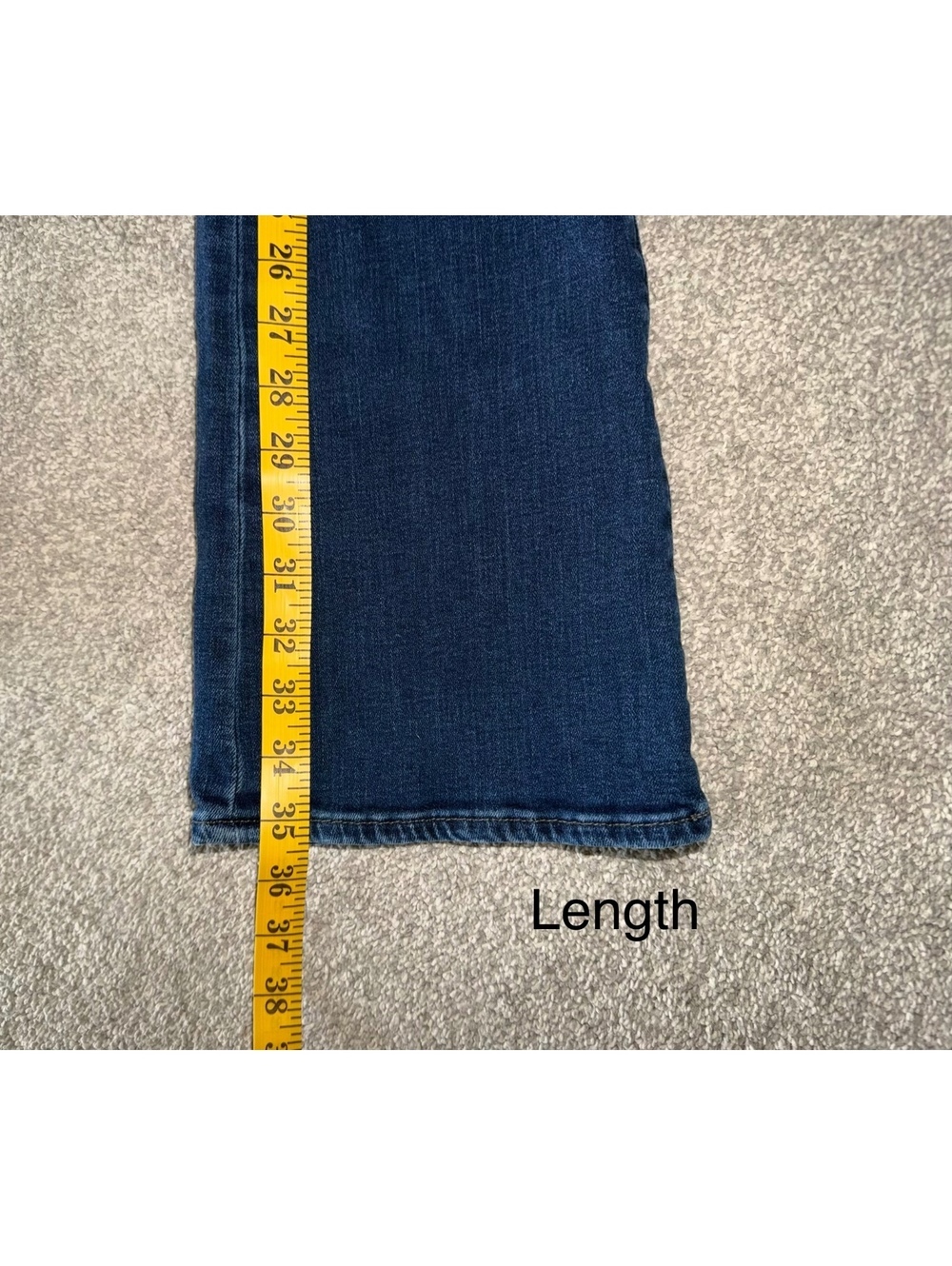 Hudson Collin Mid-Rise Bootcut Dark Wash Sz 27 Designer - Picture 6 of 8